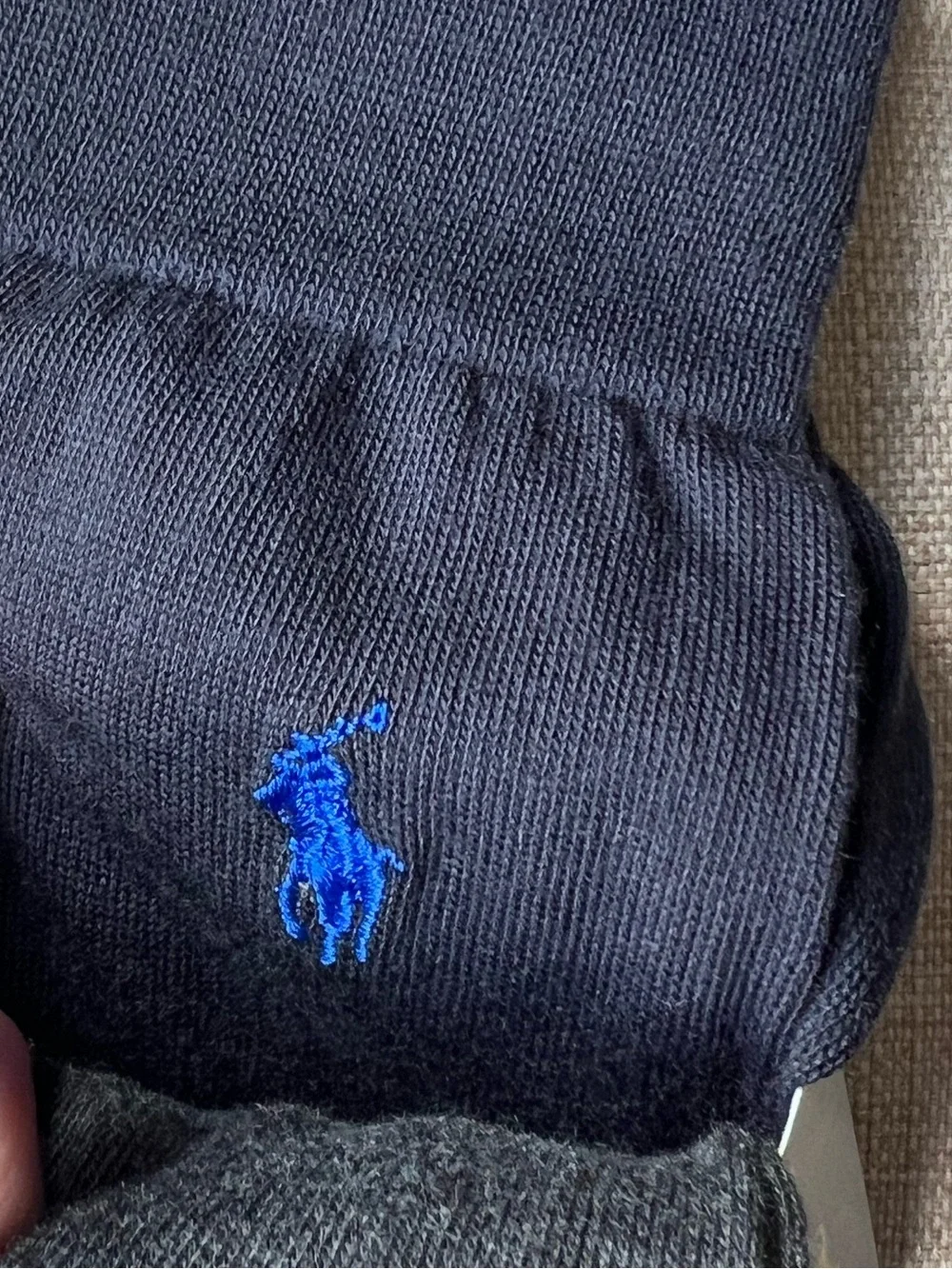 🆕 Polo Ralph Lauren 3 Dress Crew Socks Royal Blue Gray Charcoal Navy NEW 6 12.5